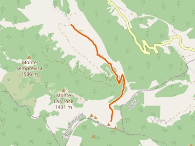 CAI-708 - Pian della Faggeta-Monte Pizzone