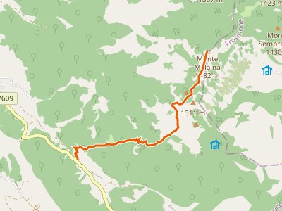 CAI-719 - Cona di Selvapiana-Monte Malaina