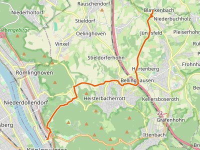 PR-1 - [1] Wanderweg 1 des KEV [Königswinter]