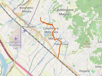 PR-SDvL - Sentiero dei Ducati Variante Luni