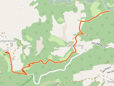 CAI-660D - Percorso 660B - Legoreccio