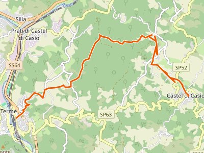 CAI-167B - Porretta (Berzantina) - Castel di Casio