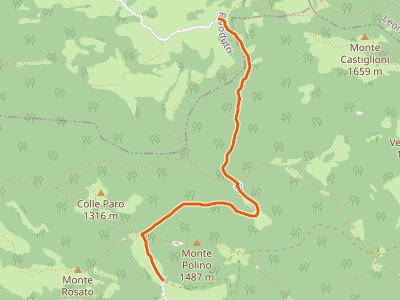 CAI-442 - Poggio Bustone (RI) Prato San Giacomo - Rivodutri (RI) secondo rifugio sentiero CAI 419