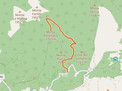 CAI-608 - Trisulti - Sella Faito - Monte Rotonaria