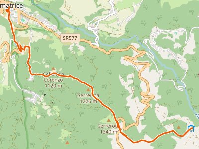 CAI-362 - Amatrice - Ponte a Tre Occhi - San Lorenzo - rif. le Serre