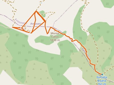 CAI-548 - Monte delle Fate-Monte Calvo- Serra Buana