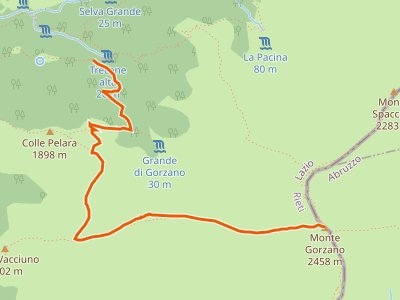 CAI-365 - Bivio Selva Grande - Monte Gorzano