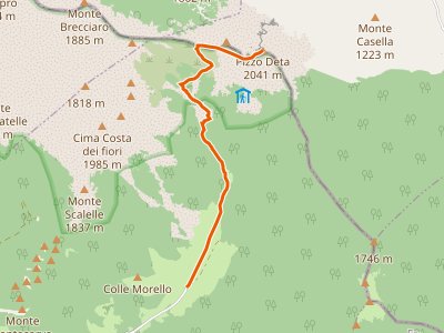 CAI-617 - Prato Di Campoli - Pizzo Deta
