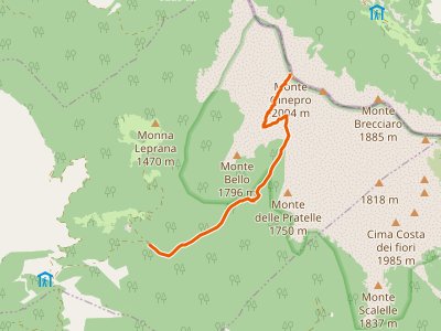 CAI-611B - Valle di San Giovanni - Monte Ginepro