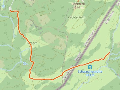 PR-215b - Wanderweg 215b - Hochries