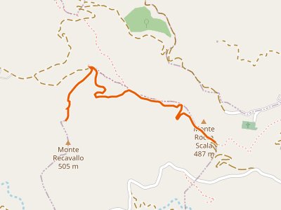 CAI-178 - Sentiero Forza d'Agrò-Monte Recavallo