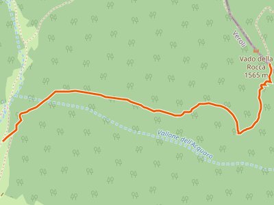 CAI-618 - Prato di Campoli - Vado della Rocca