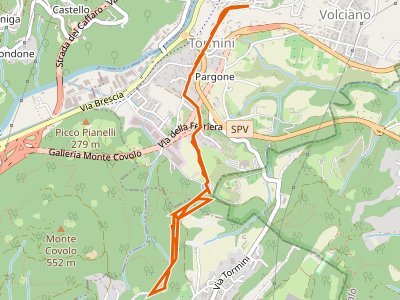 CAI-840 - Percorso del Monte Covolo