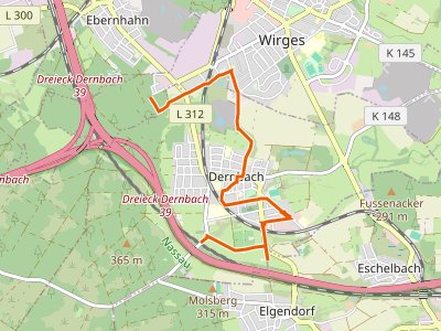 PR-Heilbornweg 13 - PW Heilbornweg 13 km