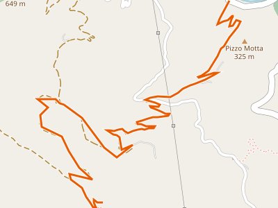 CAI-142 - Fiumedinisi Castello Belvedere