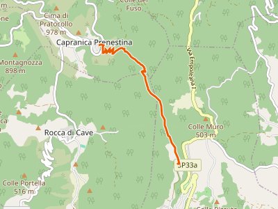 CAI-507 - Genazzano-Capranica Prenestina