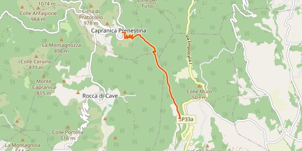 CAI-507 - Genazzano-Capranica Prenestina