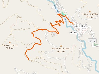 CAI-159 - Antillo Sentiero Italia