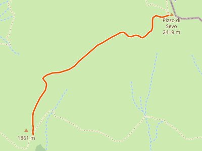 CAI-371A - Caprini - Pizzo di Sevo