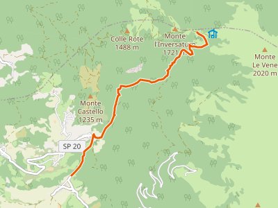 CAI-373 - San Lorenzo a Flaviano (innsesto SI O20) - Inversaturo (innesto 374)