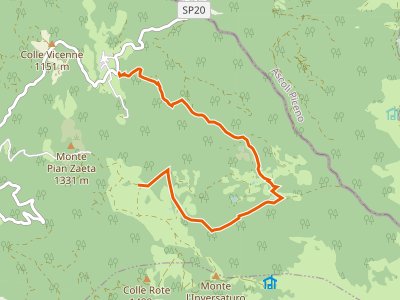 CAI-375 - Poggio d'Api - Lago Secco - La Casetta