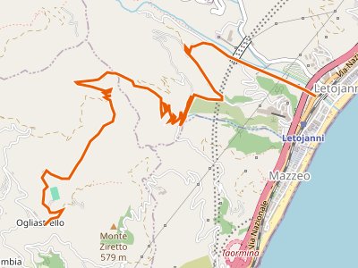 CAI-189 - Ogliastrello - Letojanni