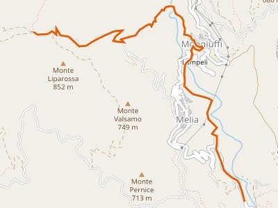 CAI-188 - Postoleone Mongiuffi scala saracena santuario della Catena