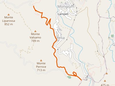 CAI-188A - Postoleone libera melia Santuario Catena