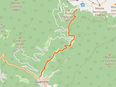 CAI-604 - Guarcino - Colle Pannunzio - Campocatino