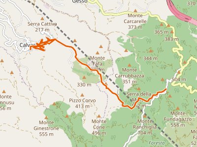 CAI-129 - Calvaruso - Ferraro (Sentiero Frassati)