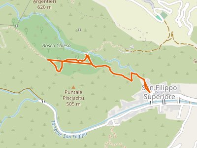 CAI-108A - Mulattiera San Filippo Bosco Chiesa