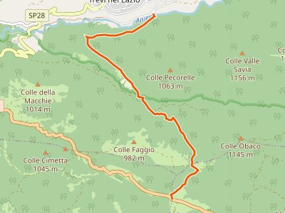 CAI-692C - Arco di Trevi - Santa Maria della Portella - Ponte di San Teodoro