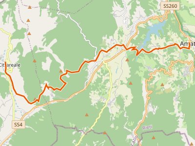 CAI-381 - Amatrice - Lago Scandarello - Torrita - Cittareale