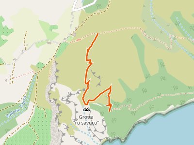 CAI-801B - Grotta dell'acqua - Belvedere di Ciolandrea