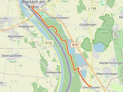 GR-JW - Jakobsweg Grezhausen - Breisach
