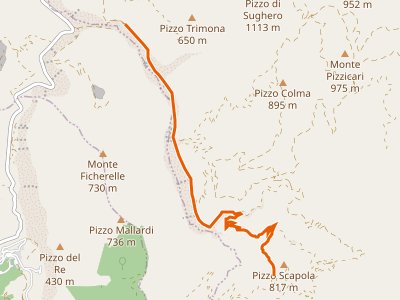 CAI-171 - Bafia Pizzo Daini S.I.