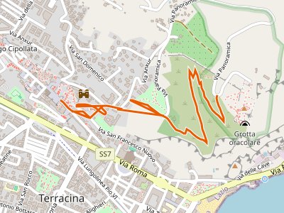 CAI-542 - Sentiero di San Francesco o Giove Anxur