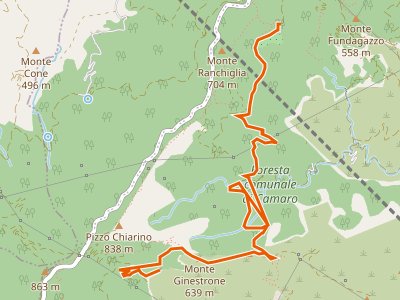 CAI-105 - Portella Chiarino Foresta di Camaro