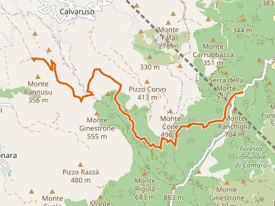 CAI-130 - Cavaliere Sentiero Italia (Via Forte Campone Musolino)