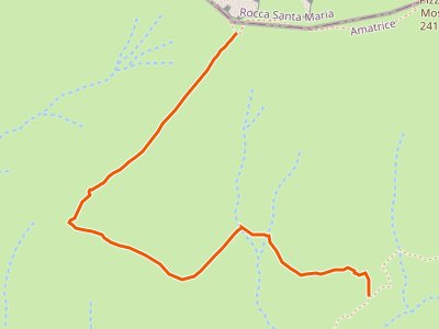 CAI-337B - Stazzo Padula - Colle Picchero - anticima (301) di Pizzo di Moscio