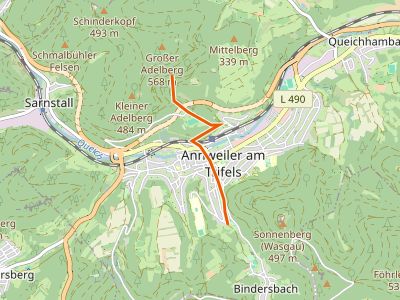 GR - Pfälzerwald Blauer Balken