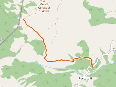 CAI-390C - Cimitero Roccasalli - Forca San Leonardo (391)