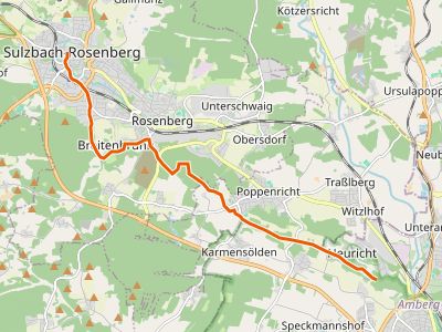 PR - Östlicher Albrandweg Sulzbach-Rosenberg - Kallmünz (Teil 4)
