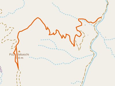 CAI-168A - Rocca Timogna variante