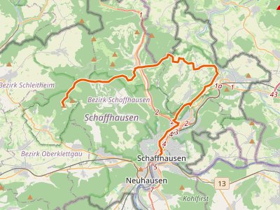 PR-34 - Klettgau-Rhein-Weg - Etappe 2