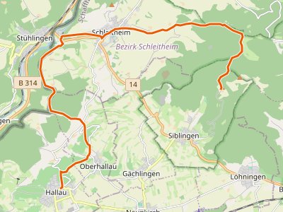 PR-34 - Klettgau-Rhein-Weg - Etappe 1