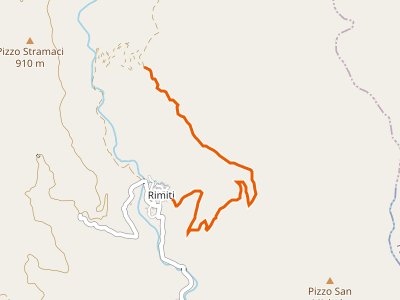 CAI-155A - Rimiti pizzo Cretazzo Variante