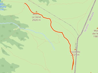 CAI-374A - Inversaturo - Pizzo di Sevo