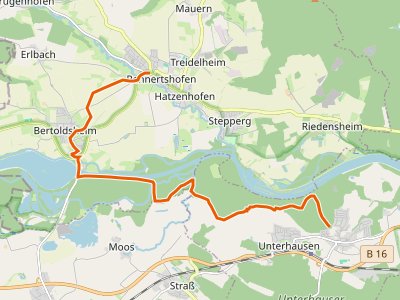 PR - Urdonautalsteig Etappe 3 Rennertshofen - Oberhausen