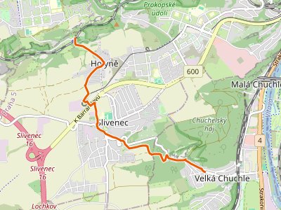 PR-1011 - [M] Velká Chuchle - Holyně